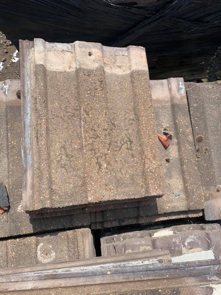 Reclaimed Concrete Tiles Ludlow Major For Sale