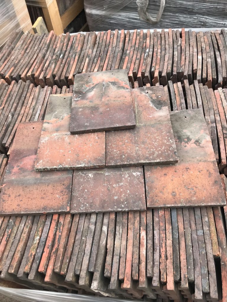 reclaimed machine made rosemary roof tiles - reclaimed lofthouse roofing supplies