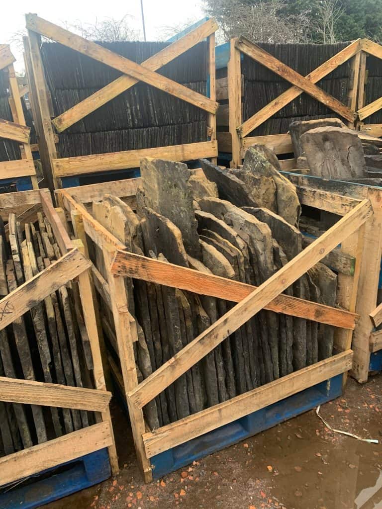 Yorkshire stone grey slates - reclaimed lofthouse roofing supplies